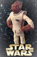 Admiral Ackbar (Gial Ackbar) (Star Wars) Custom Statue / Bust