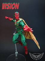 vision cinematic (Marvel Legends) Custom Action Figure