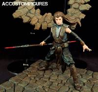 Dark Side Rey (6" Black Series) (Star Wars) Custom Action Figure