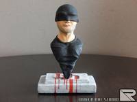 Daredevil - First Costume (Bust Series 2/3) (Marvel) Custom Statue / Bust