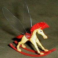 Rocking-Horse-Fly (Alice In Wonderland) Custom Miniature / Figurine
