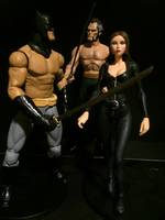 Dueling Batman & Talia Al Ghul (Batman) Custom Action Figure