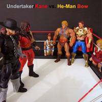 Undertaker and Kane (Masters of the Wrestling Universe) (Masters of the Universe) Custom Action Figure