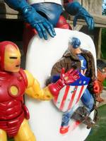 Capt America - Frozen In Ice (Marvel Legends) Custom Action Figure