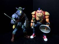 Rocksteady & bebop (Teenage Mutant Ninja Turtles) Custom Action Figure