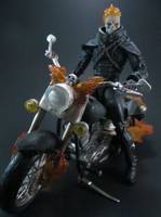 Ghost Rider (Javier Saltares) (Concept) (Marvel Legends) Custom Action Figure