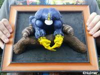 the Maxx wall art (Maxx) Custom Statue / Bust