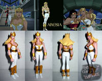 JLU Aresia (Justice League Unlimited) Custom Action Figure
