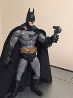 Battle Damaged Arkham Asylum Batman Custom (Matty Base) (Batman - Arkham City) Custom Action Figure