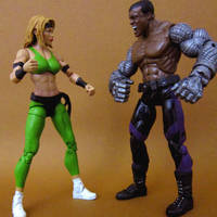 Sonya Blade and Jax (Klassic) (Mortal Kombat) Custom Action Figure