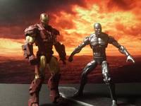 Iron Man & Norrin Radd (Marvel Universe) Custom Action Figure