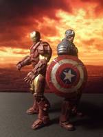 Iron Man & Norrin Radd (Marvel Universe) Custom Action Figure