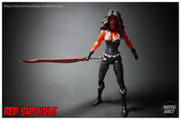 Red She Hulk (Marvel Legends) Custom Action Figure