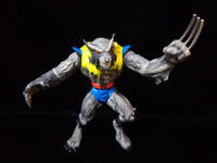 Rahzar (Teenage Mutant Ninja Turtles) Custom Action Figure [Werewolf Wolverine Base]