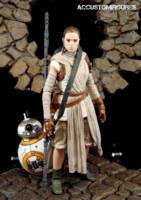 'Scavenger' Rey (Jakku) 6" Black Series (Star Wars) Custom Action Figure