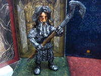 Dwarf Warrior w/scythe(Figurine) (Hobbit) Custom Miniature / Figurine [Dwarf w/scythe]