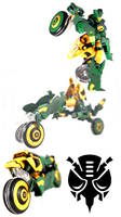 Waspinatrix / Female Waspinator (Transformers) Custom Action Figure