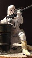 Custom Snow Trooper Diorama (Star Wars) Custom Diorama / Playset