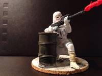 Custom Snow Trooper Diorama (Star Wars) Custom Diorama / Playset