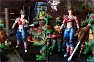 April Jones (Teenage Mutant Ninja Turtles) Custom Action Figure [Ready to hit the streets for war !!]