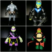 Nightwing Red Hood Robin (Batman/TMNT) (Teenage Mutant Ninja Turtles) Custom Action Figure
