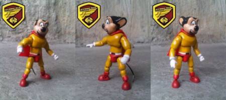 Mighty Mouse (Mighty Mouse) Custom Action Figure