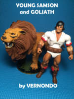 Young Samson and Goliath (Masters of the Universe) Custom Action Figure