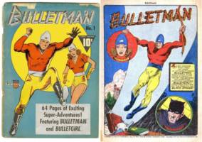 BULLETMAN Jim Barr Squadron of Justice member (DC Universe) Custom Action Figure