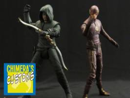 The Flash CW Season 2 (Justice League) Custom Action Figure [Chimeras Customs Flash - Brave and the Bold]
