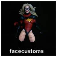 Dark ms marvel (Marvel Legends) Custom Action Figure