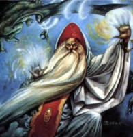 Ringlerun The Good Wizard from Dungeons & Dragons! (Mego) Custom Action Figure [Character Art (for comparing)...]