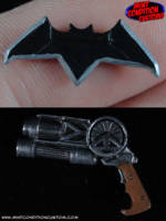 Batman (BvS Movie Repaint) w/ Custom Accessories (Batman) Custom Action Figure