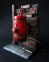 Bodacious Boiler (Teenage Mutant Ninja Turtles) Custom Diorama / Playset