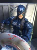 Captain America (Stealth suit Winter Soildier) (Captain America) Custom Action Figure