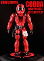 COBRA WILD WEASEL 6" 1:12th Scale (G.I. Joe) Custom Action Figure [CUSTOM GI JOE MARVEL LEGENDS BLACK SERIES STYLE 6]