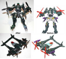 Transformers POWERDIVE WWII-era plane (Transformers) Custom Action Figure