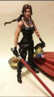 Mara Jade: The Emperor's Right Hand (Star Wars) Custom Action Figure [Mara Jade: Foolish Creature, Your Feeble Skills And Poor Tactics Are No Match For The Power Of The Darkside!!]