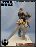 Hoth Han on Tauntaun (Star Wars) Custom Diorama / Playset