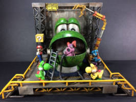Yoshi Mech Bay (Nintendo) Custom Diorama / Playset