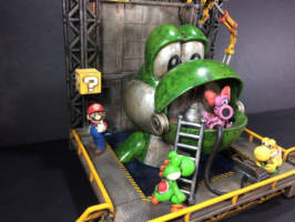 Yoshi Mech Bay (Nintendo) Custom Diorama / Playset