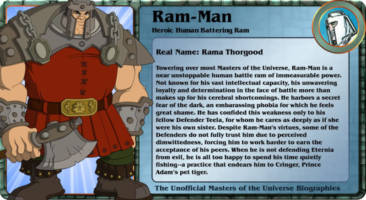Ram-man Heroic Battering Ram (Masters of the Universe) Custom Action Figure