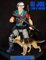 Gi Joe Law & order 6" 1:12th Scale (G.I. Joe) Custom Action Figure [CUSTOM GI JOE LAW & ORDER STYLE 6" INCH 1:12th]