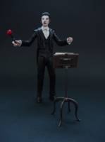 The Phantom of the Opera (Phantom) Custom Action Figure [Phantom of the Opera with music stand and rose]