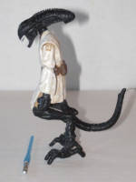 T'lik - Xenomorph Jedi Star Wars/Alien Mashup (Star Wars) Custom Action Figure [Right Side View]