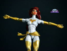 White Phoenix of the Crown (Jean Grey) (Marvel Legends) Custom Action Figure