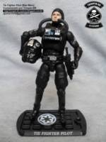Tie Fighter Pilot (Star Wars) Custom Action Figure