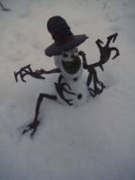 Mr Snowman (repaint) (Monsters) Custom Action Figure