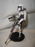 Custom Star Wars/Mass Effect crossover Asari Commando Mandalorian (Crossover) Custom Action Figure