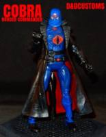 Cobra Hooded Cobra Commander V2 6" 1:12th Scale (G.I. Joe) Custom Action Figure [CUSTOMS GI JOE MARVEL LEGENDS STYLE 6" HOODED COBRA COMMANDER 1:12TH SCALE]
