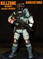 KILLZONE HELGHAST ASSAULT INFANTRY 6 Inch 1:12 Scale (Killzone) Custom Action Figure [CUSTOM HELGHAST ASSAULT INFANTRY 6" INCH 1:12TH SCALE CUSTOM ACTION FIGURE MARVEL LEGENDS STYLE]